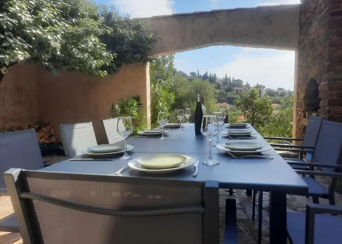 Vue De La Fossette 5mn A Pied Proche Du Centre Ле-Лаванду